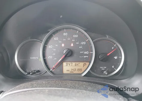 2012 Toyota Yaris Le z USA, uszkodzony, nr VIN JTDJTUD35CD503236